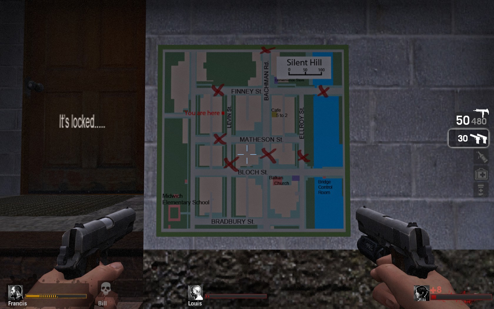 Silent Hill 1 (Map) for Left 4 Dead 