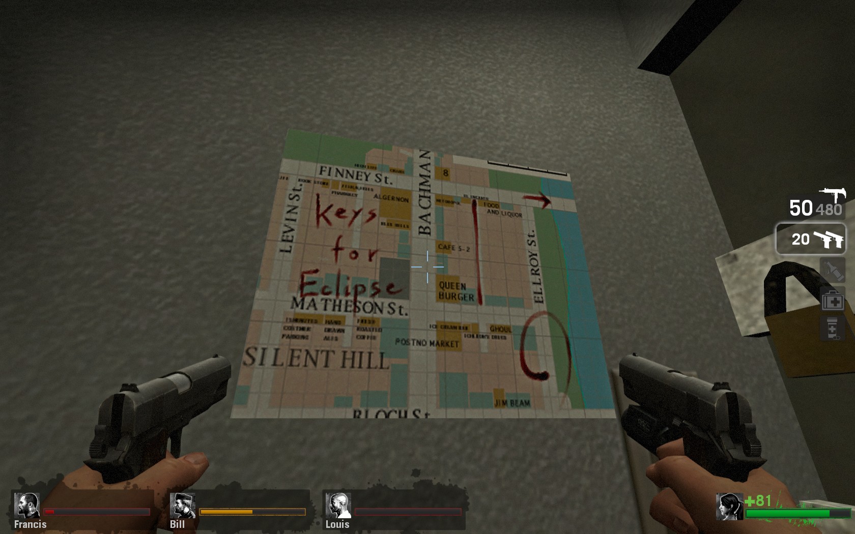 Silent Hill 1 (Map) for Left 4 Dead 2 