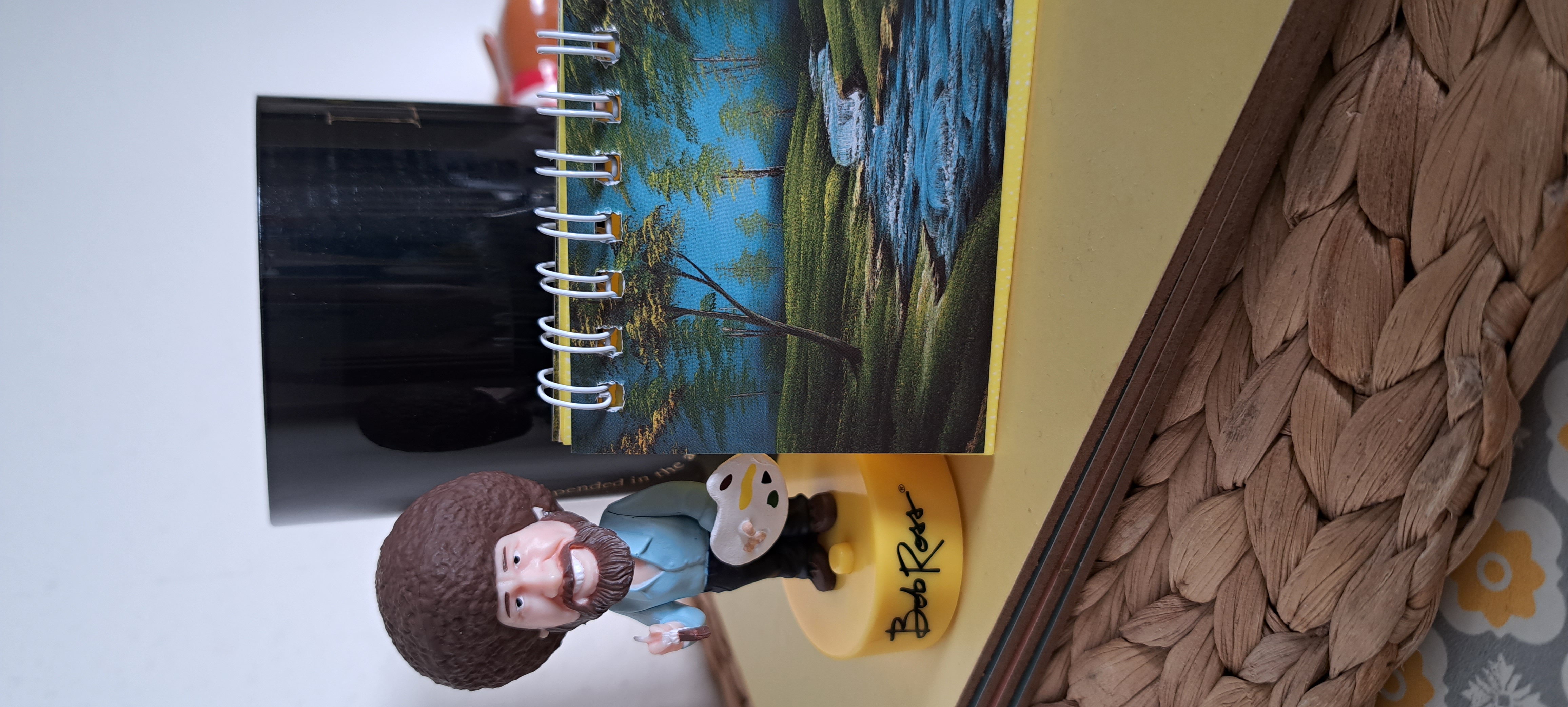 Bob Ross Bobblehead: With Sound!