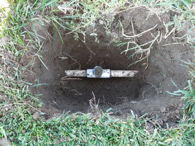 Fixing the PVC Sprinkler Tee