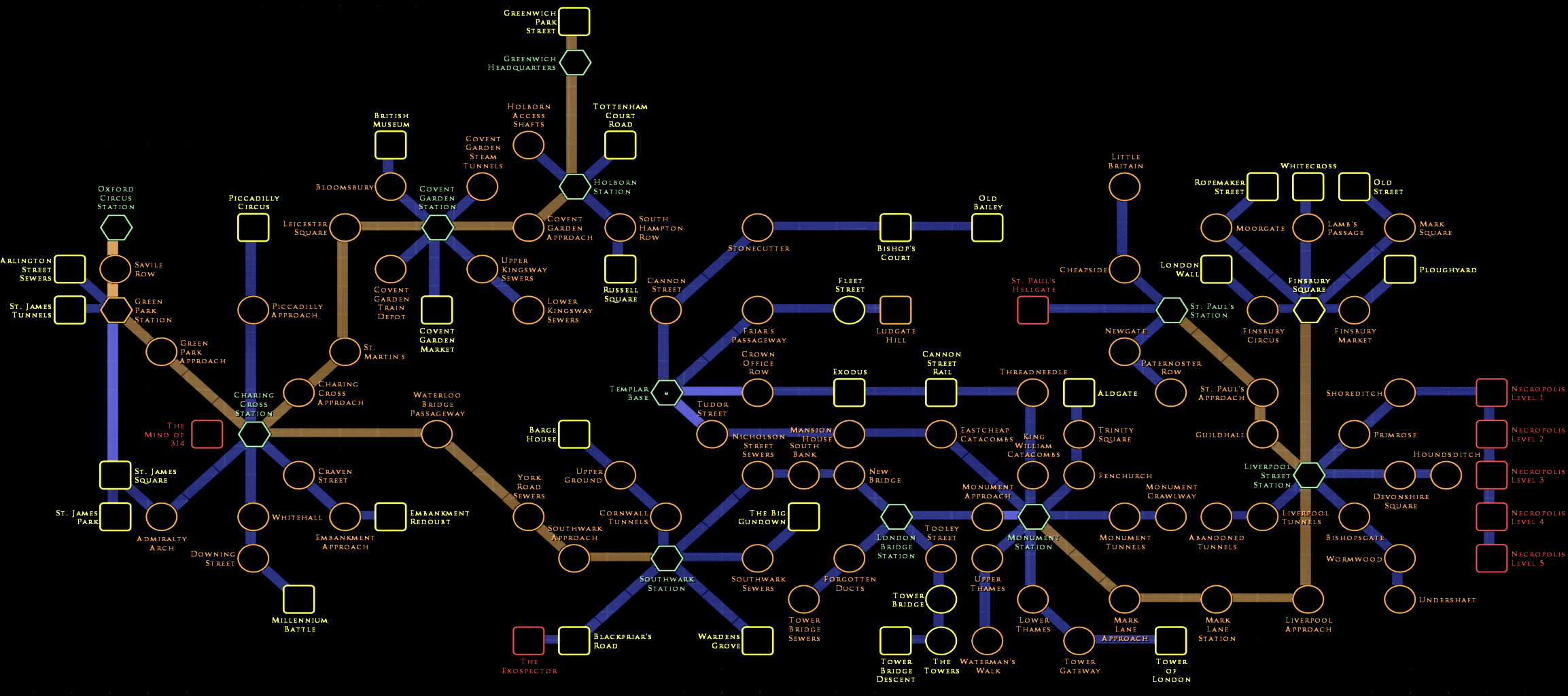 Вся карта webbed